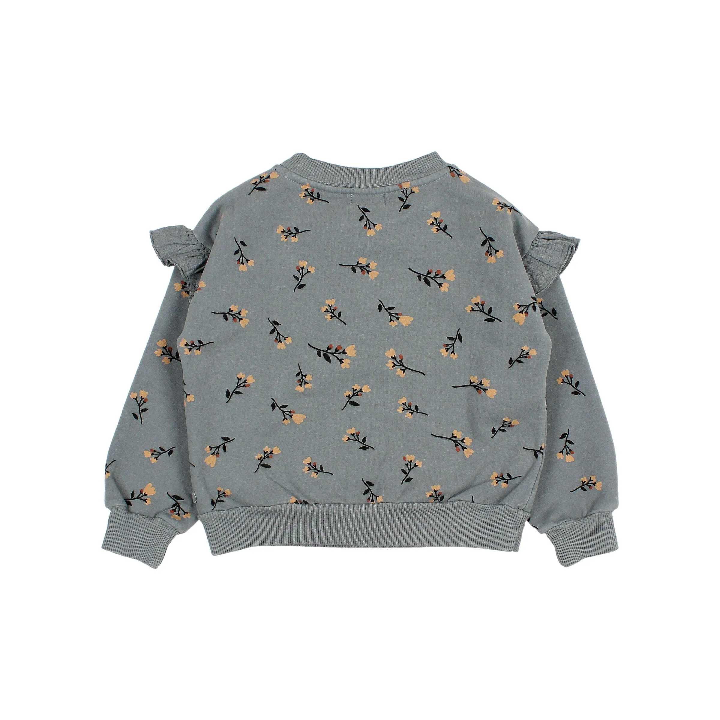 6619 Elephant Print Folk Sweatshirt