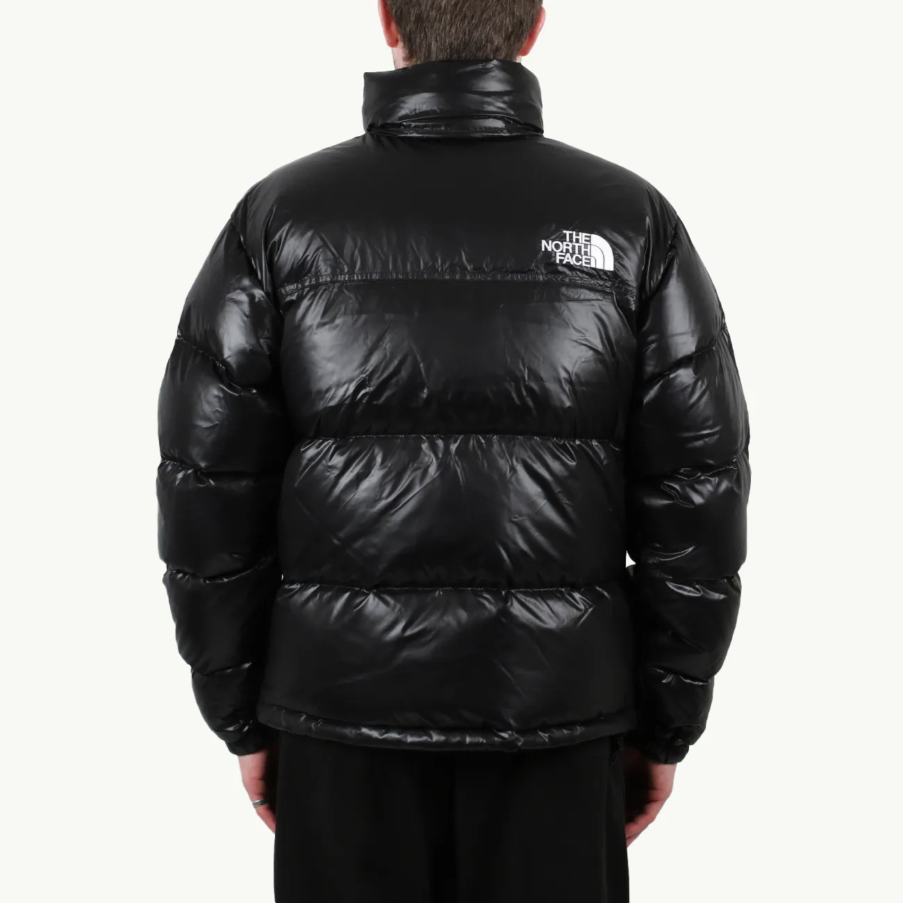 96 Retro Nuptse Jacket - Black Shine