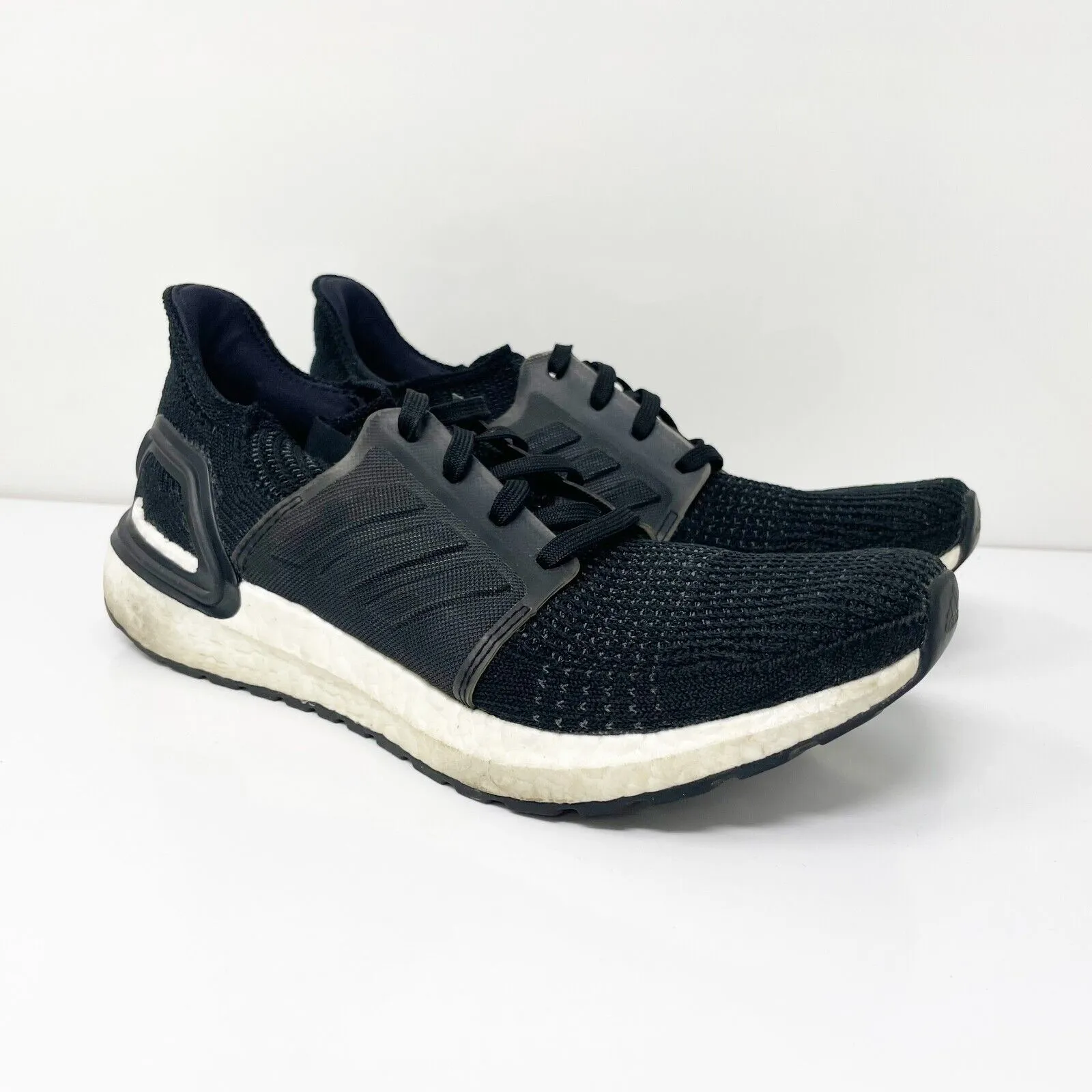 Adidas Mens Ultraboost 19 G54014 Black Running Shoes Sneakers Size 8.5