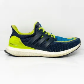 Adidas Mens UltraBoost 2.0 AQ4002 Blue Running Shoes Sneakers Size 9.5