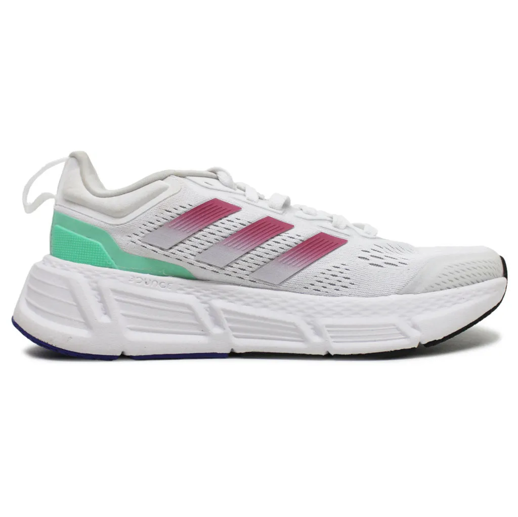 Adidas Questar HP2431 Synthetic Womens Trainers - White lucid Fuchsia - UK 5.5