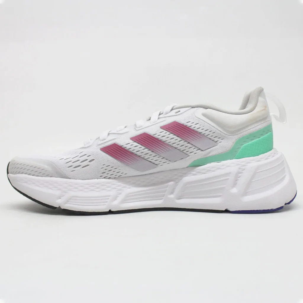 Adidas Questar HP2431 Synthetic Womens Trainers - White lucid Fuchsia - UK 5.5