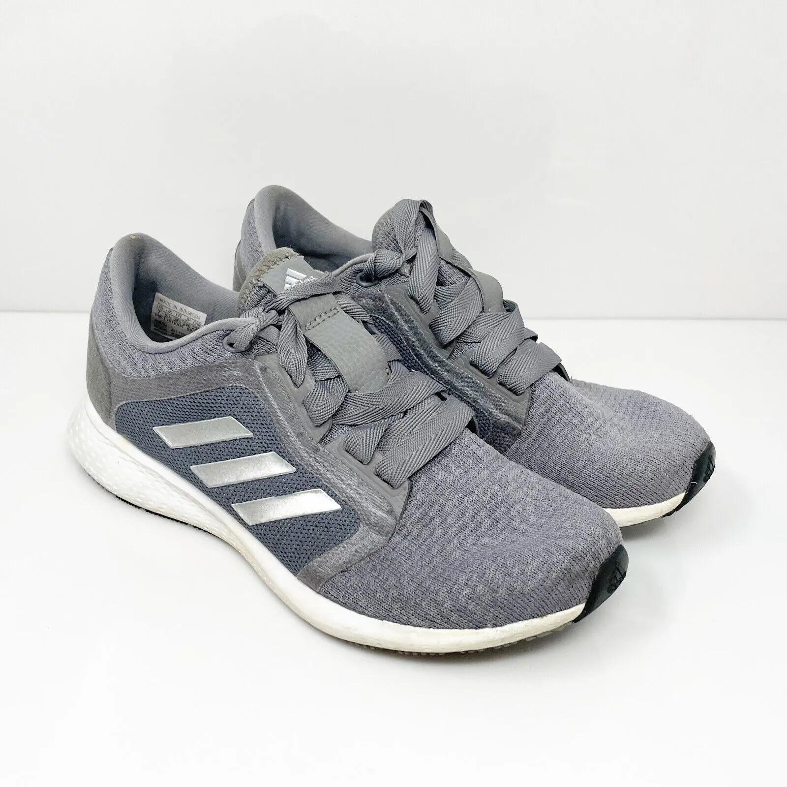 Adidas Womens Edge Lux 4 FZ0322 Gray Running Shoes Sneakers Size 7