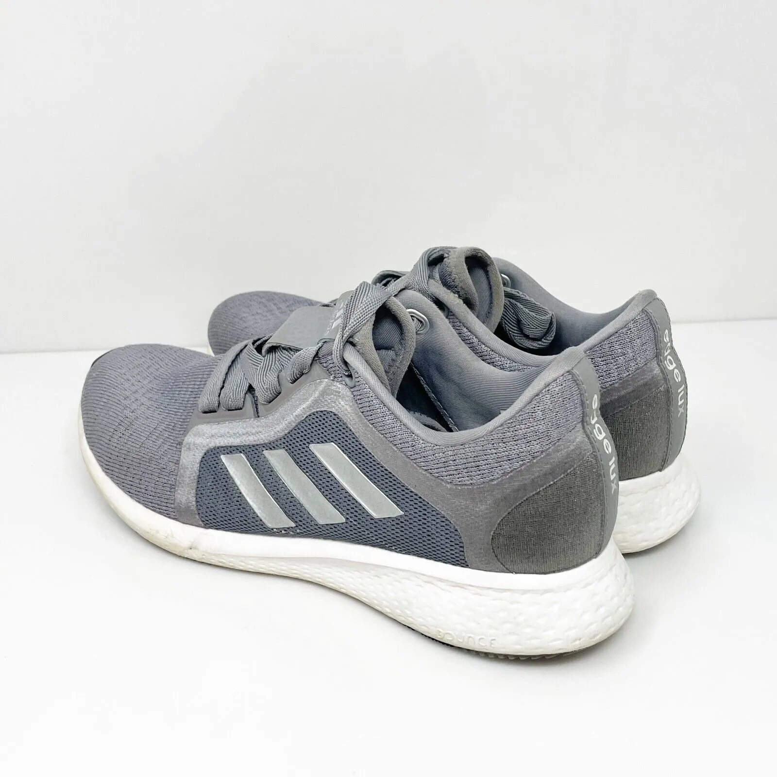 Adidas Womens Edge Lux 4 FZ0322 Gray Running Shoes Sneakers Size 7