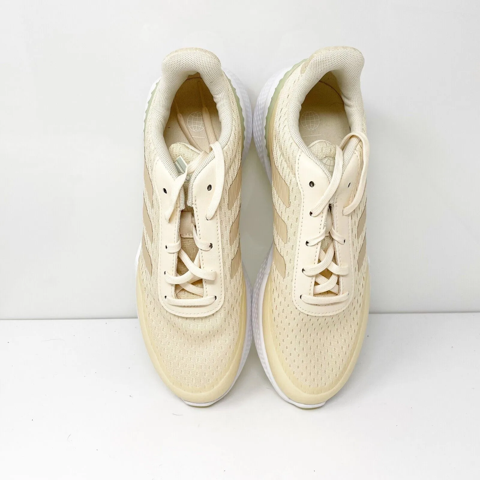 Adidas Womens Summervent GY4543 Beige Running Shoes Sneakers Size 9.5