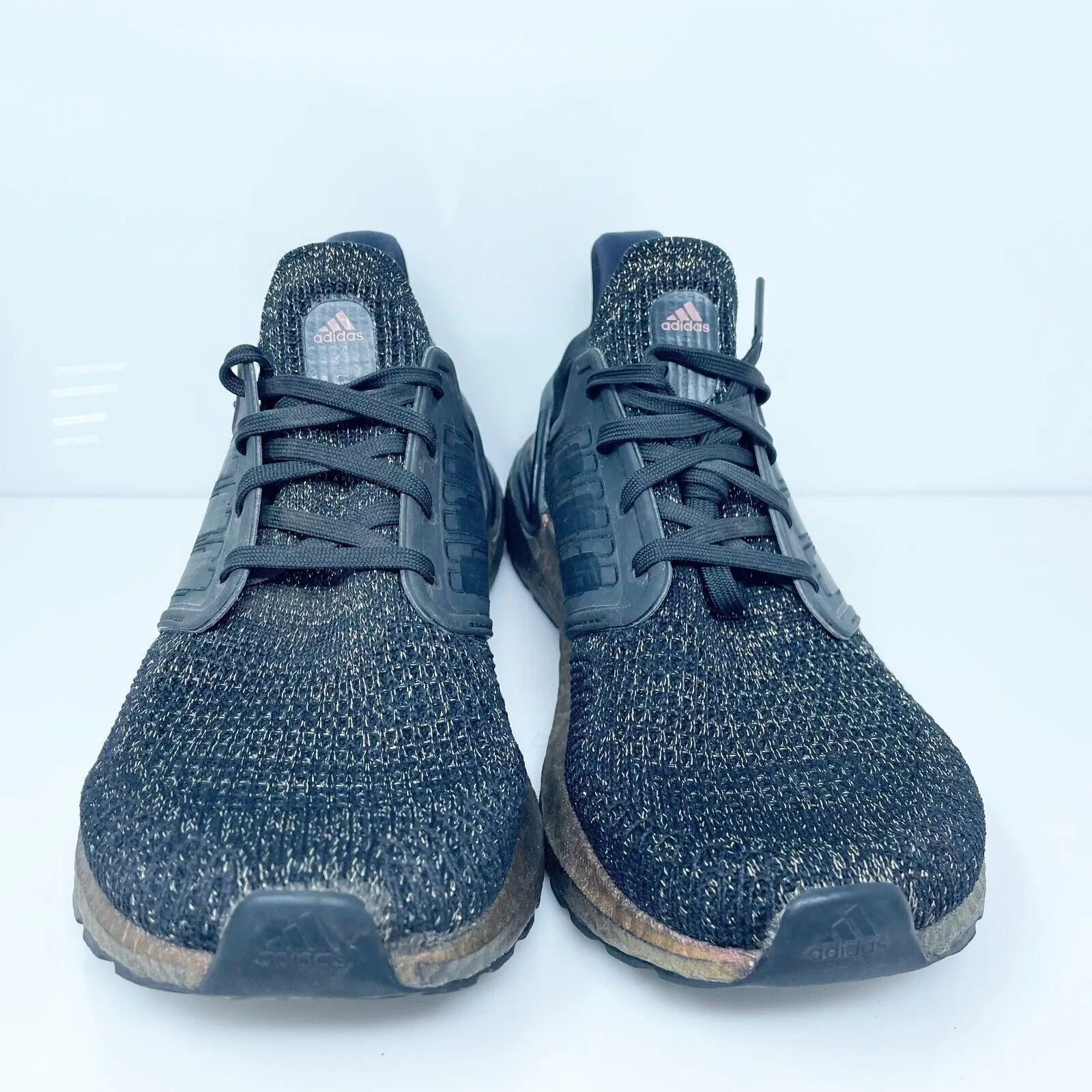 Adidas Womens Ultraboost 20 FV8340 Black Running Shoes Sneakers Size 9