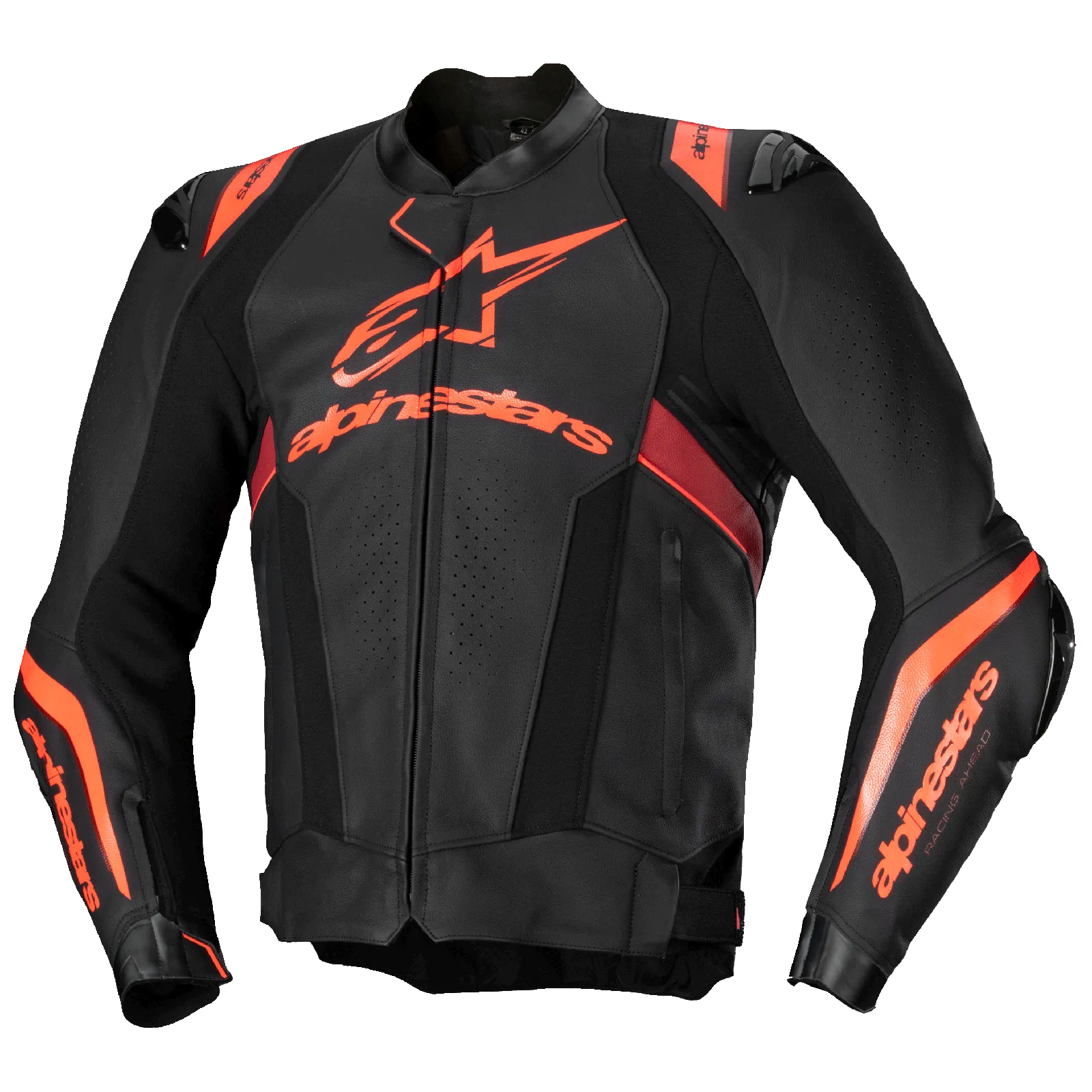 Alpinestars Missile V3 Ignition Leather Motorcycle Jacket.