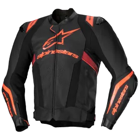 Alpinestars Missile V3 Ignition Leather Motorcycle Jacket.