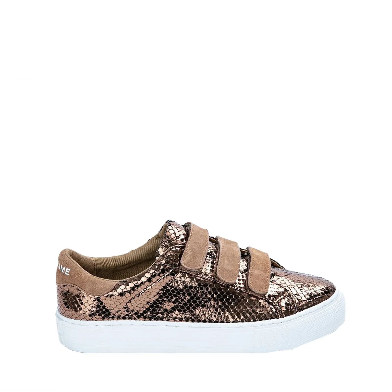 Arcade Straps Bronze Tan Sneakers