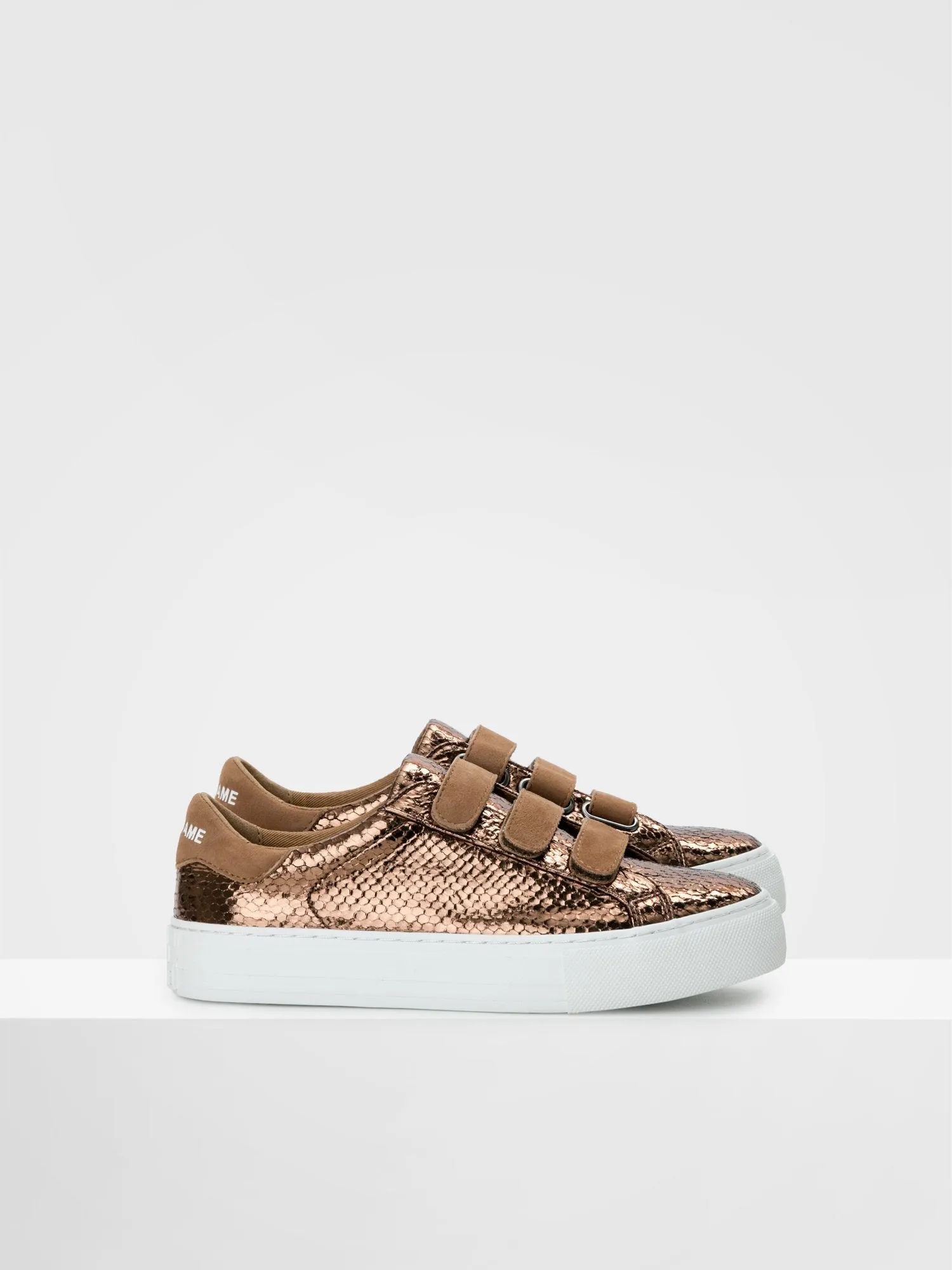 Arcade Straps Bronze Tan Sneakers