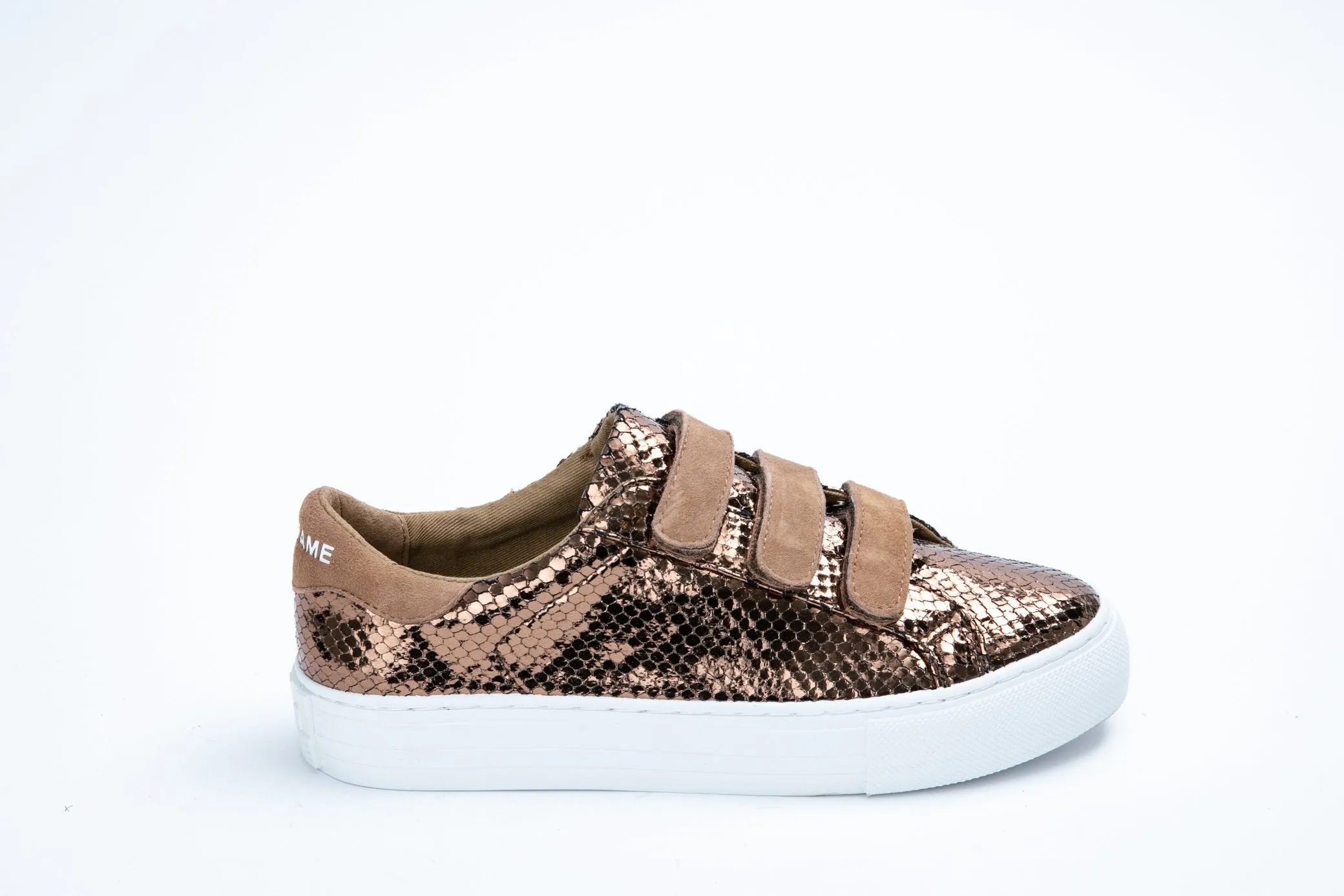 Arcade Straps Bronze Tan Sneakers