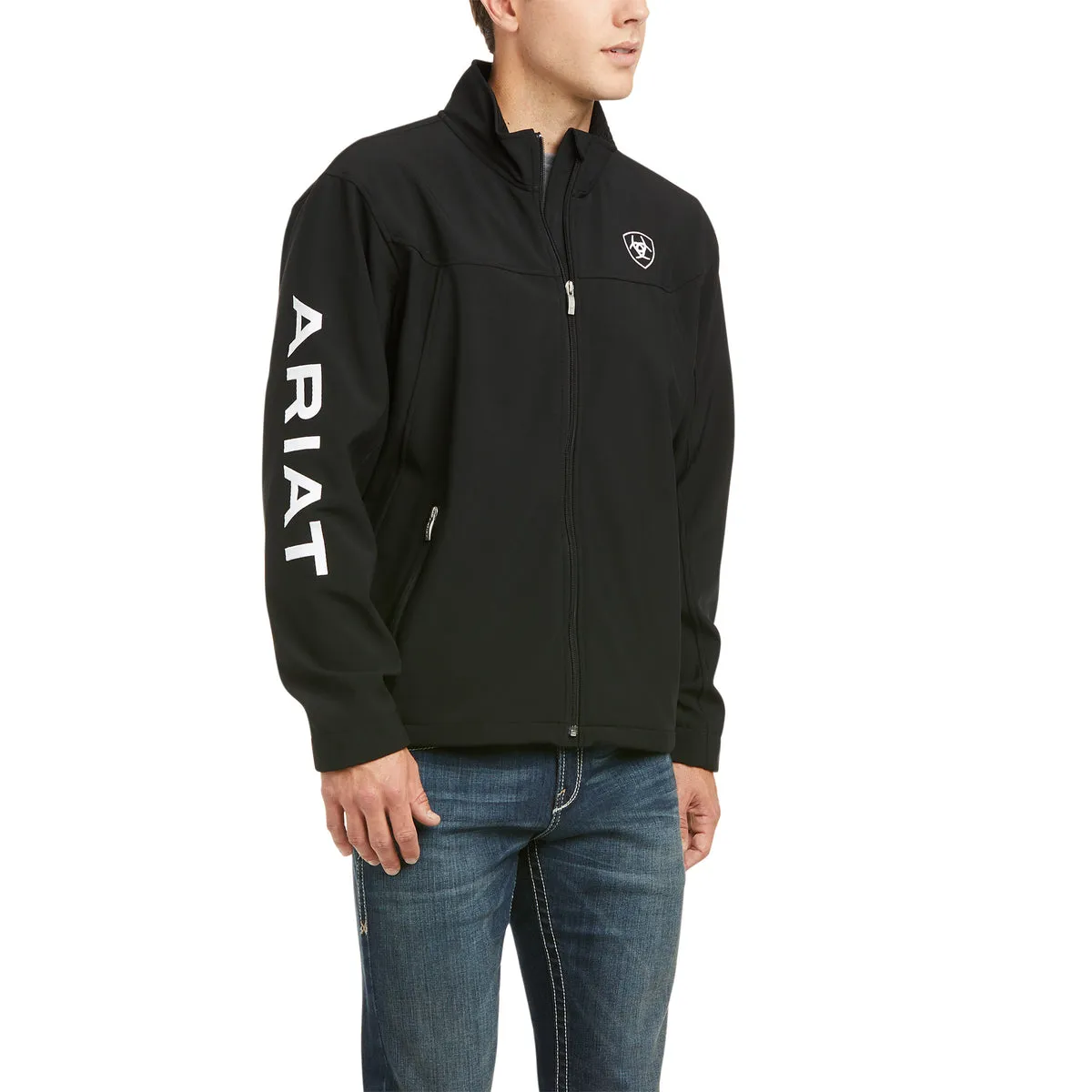 Ariat Men's Black Team Softshell Jacket