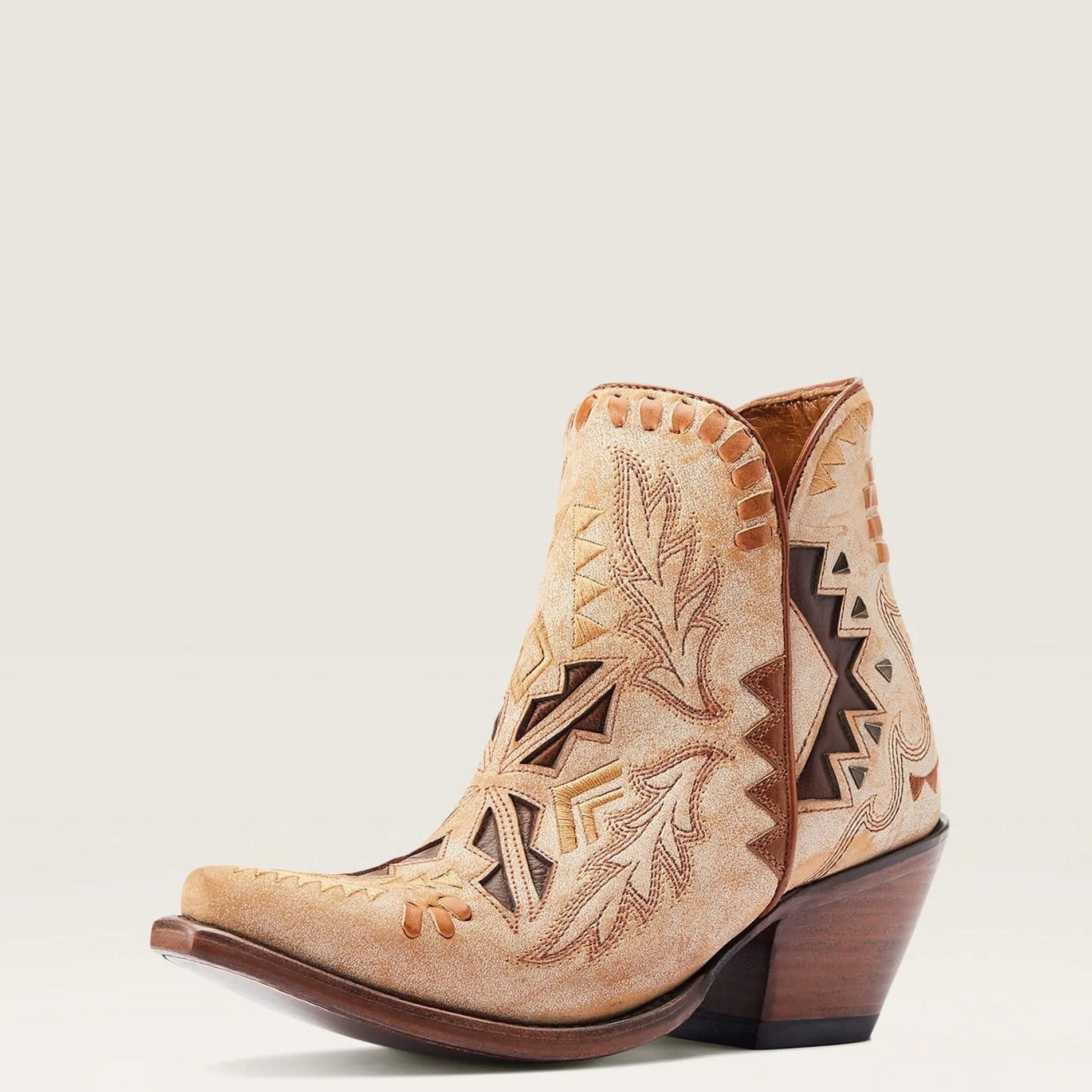 Ariat Women's Mesa Western Bootie - Crema