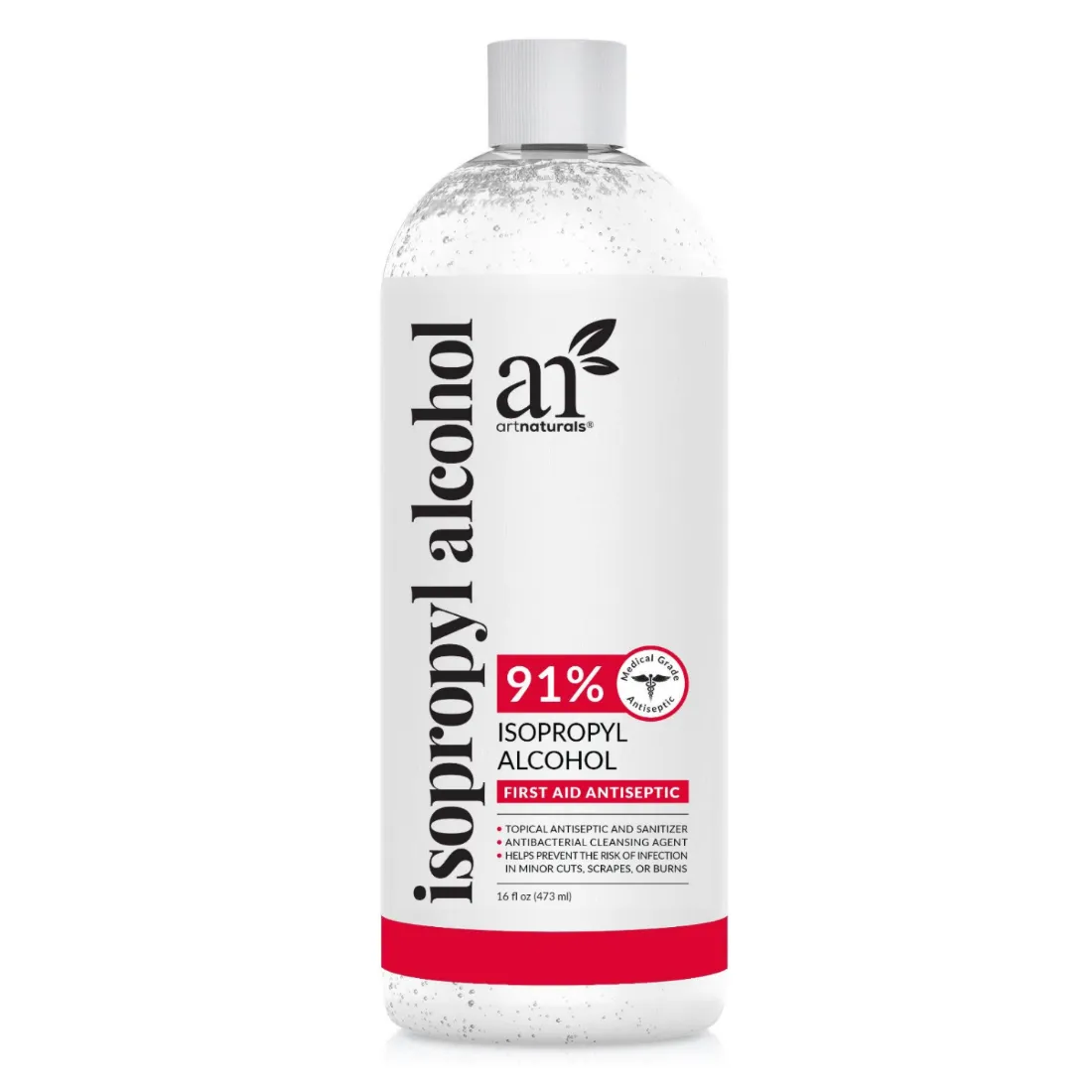 Art Naturals 91% Isopropyl Alcohol 16oz - Buy Now