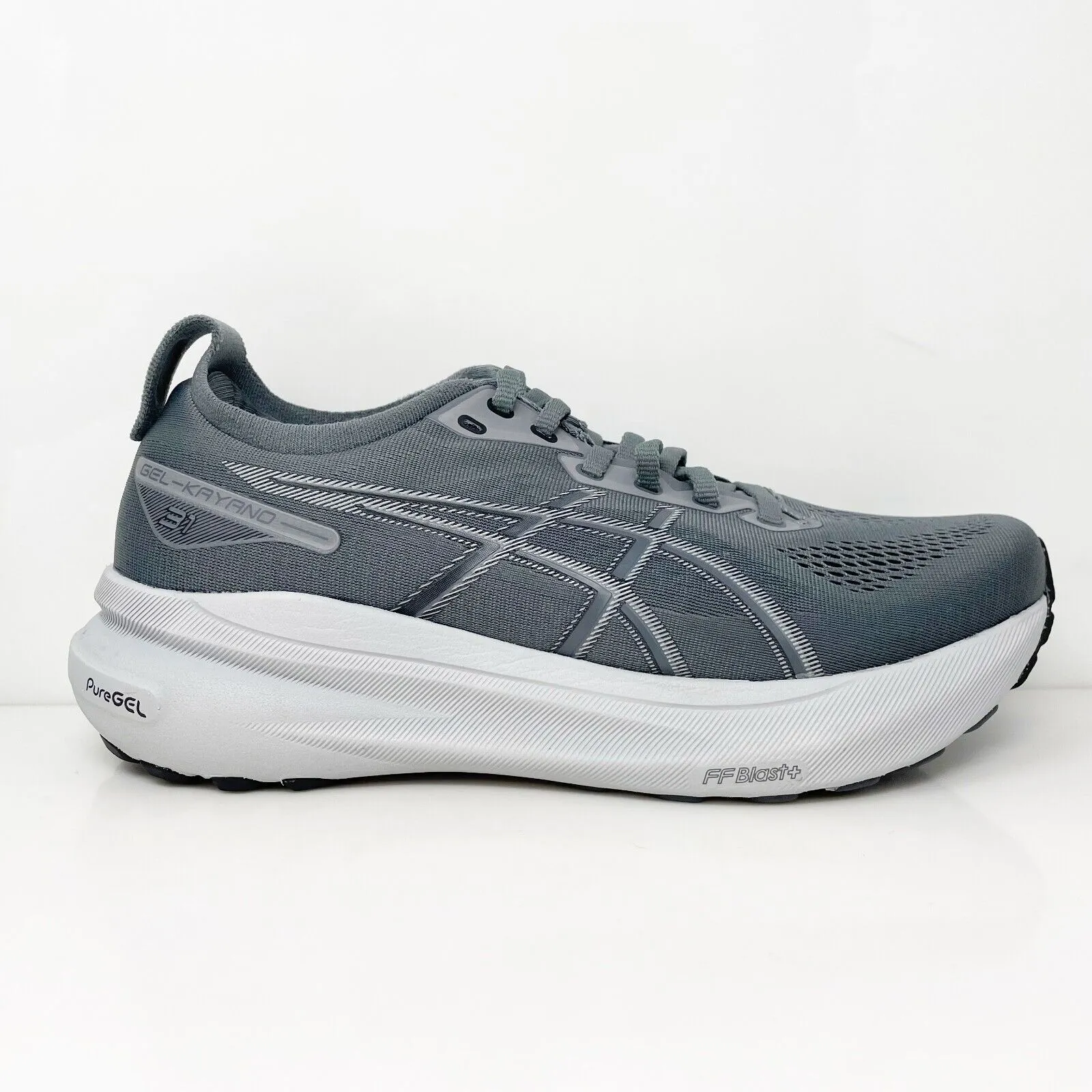 Asics Mens Gel Kayano 31 1011B869 Gray Running Shoes Sneakers Size 8.5 W