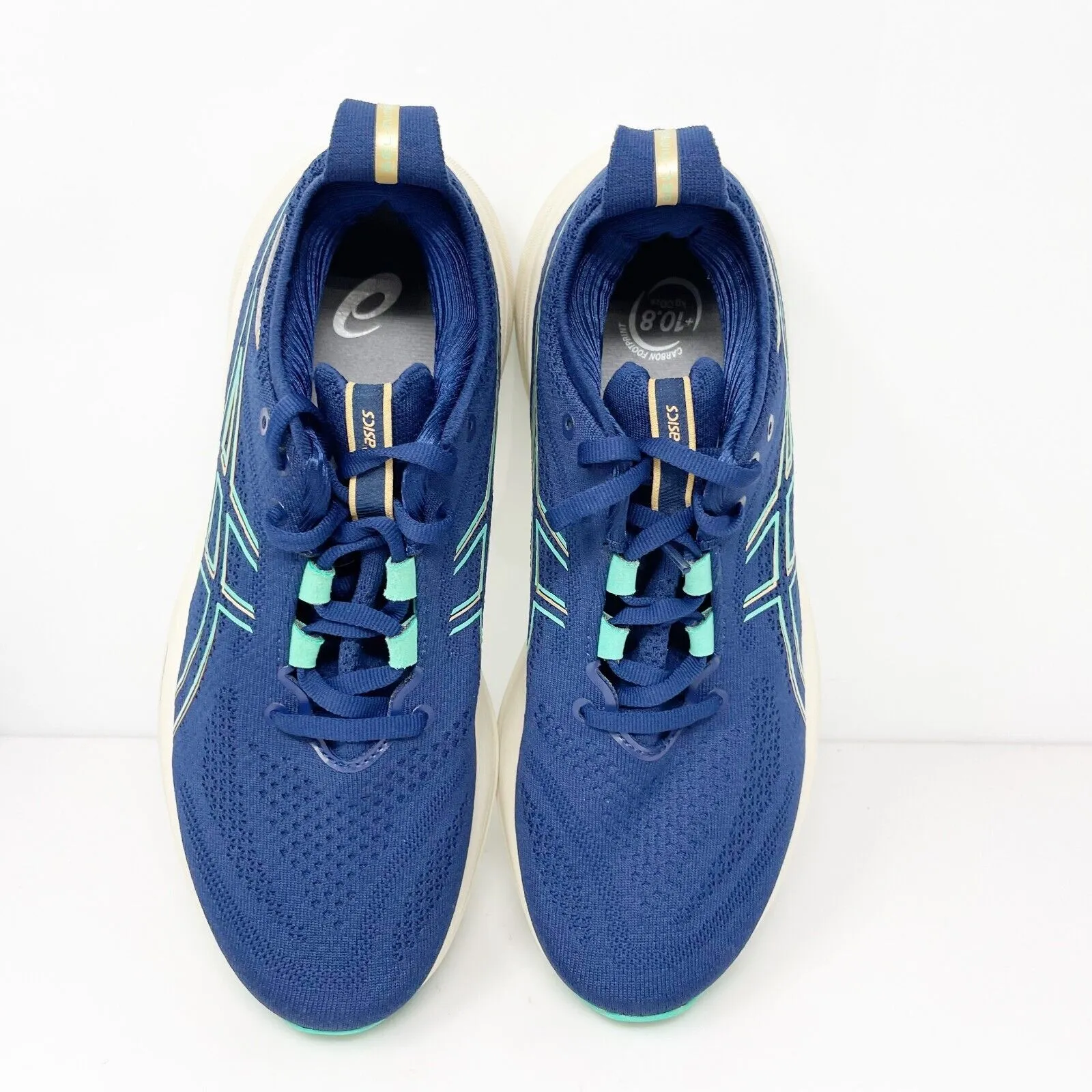 Asics Womens Gel Nimbus 26 1012B601 Blue Running Shoes Sneakers Size 7.5