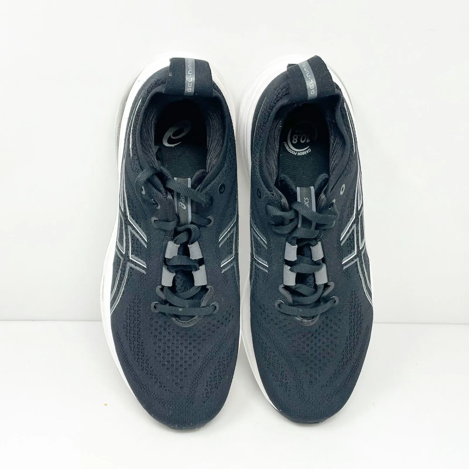 Asics Womens Gel Nimbus 26 1012B602 Black Running Shoes Sneakers Size 9 W