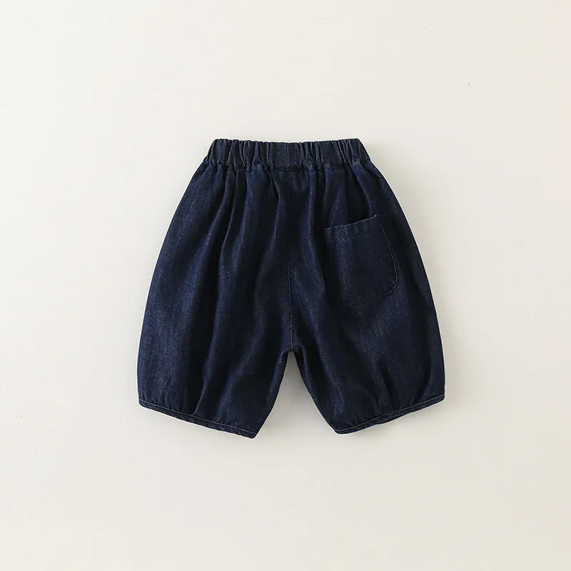 Wholesale Baby Boys Solid Color Shorts - Style 240409282