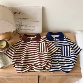 Wholesale Striped Tops for Baby Boys - 240409279