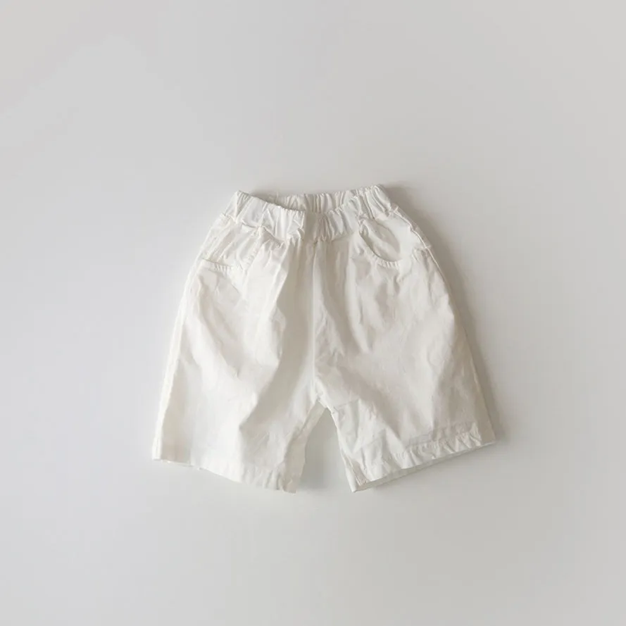 Solid Color Baby Shorts Wholesale - Boys & Girls - Item 24030117