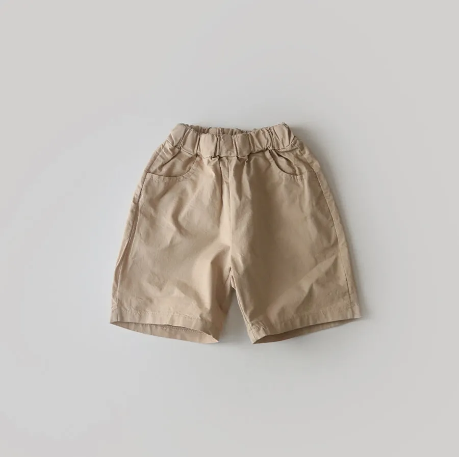 Solid Color Baby Shorts Wholesale - Boys & Girls - Item 24030117