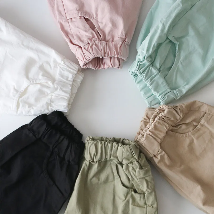 Solid Color Baby Shorts Wholesale - Boys & Girls - Item 24030117