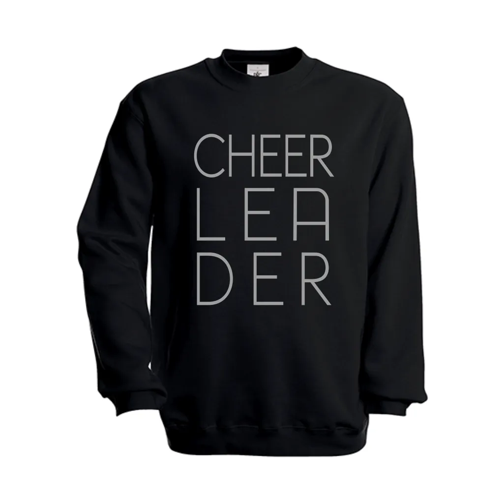 B and C cheerleader sweater