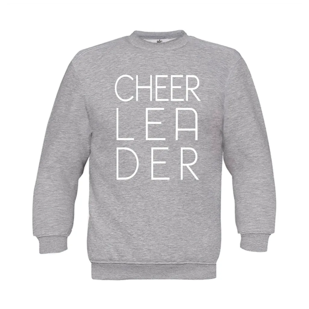 B and C cheerleader sweater