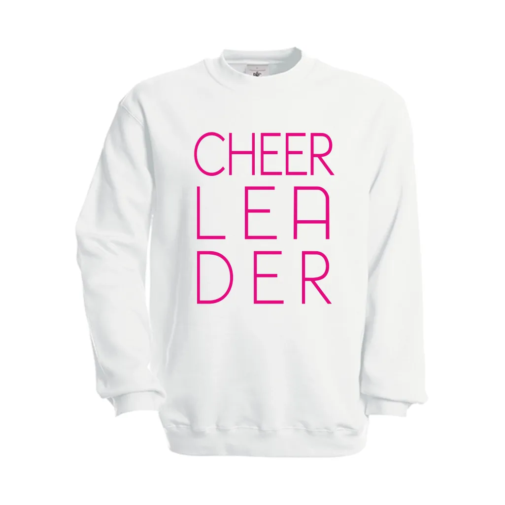 B and C cheerleader sweater