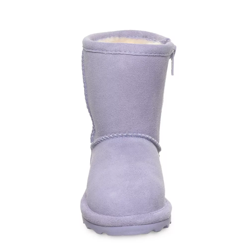 BEARPAW  GIRLS TODDLER-LITTLE KID ELLE TODDLER ZIPPER FUR BOOT