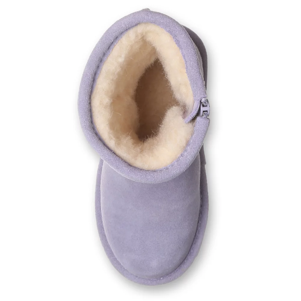 BEARPAW  GIRLS TODDLER-LITTLE KID ELLE TODDLER ZIPPER FUR BOOT