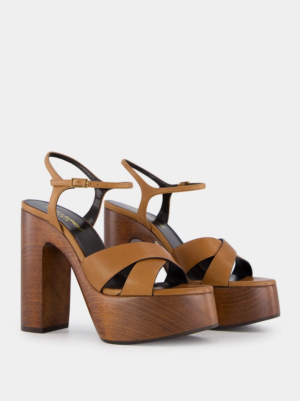 Bianca Smooth Leather Platforms