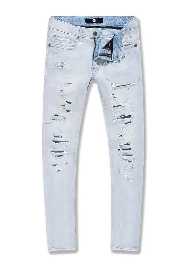 Big Men's Sean Elmhurst Denim (Iced White)