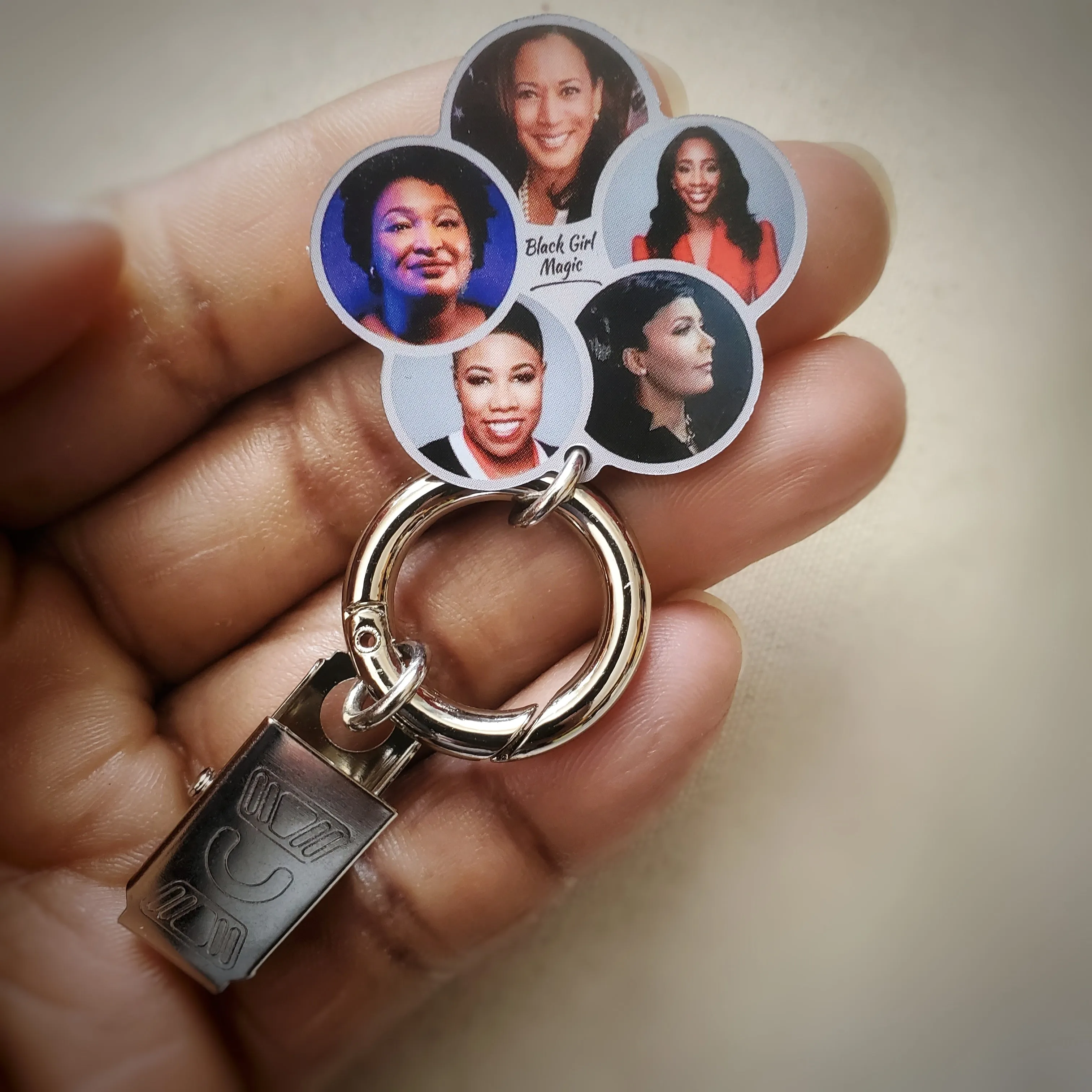 Black Girl Magic Badge/Eyeglass Holder