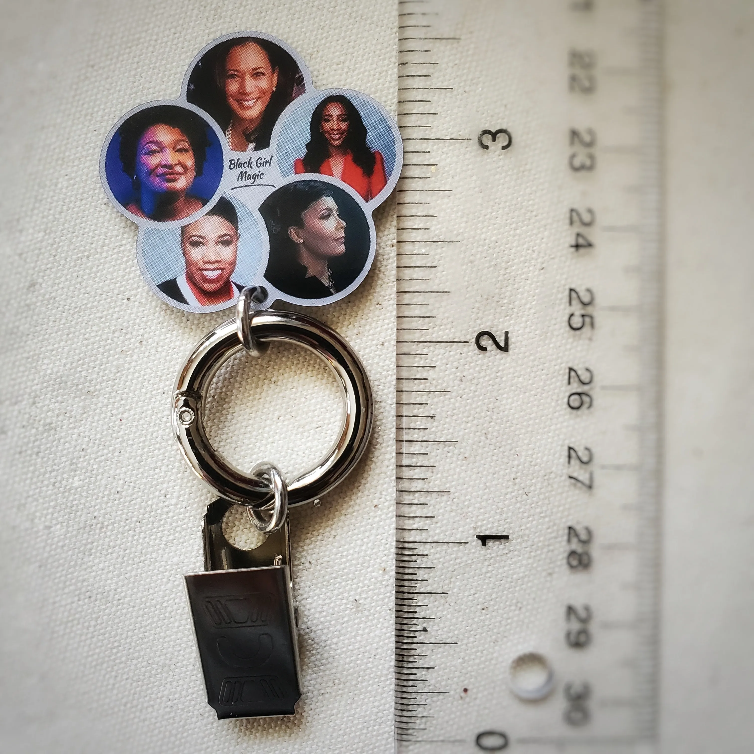 Black Girl Magic Badge/Eyeglass Holder