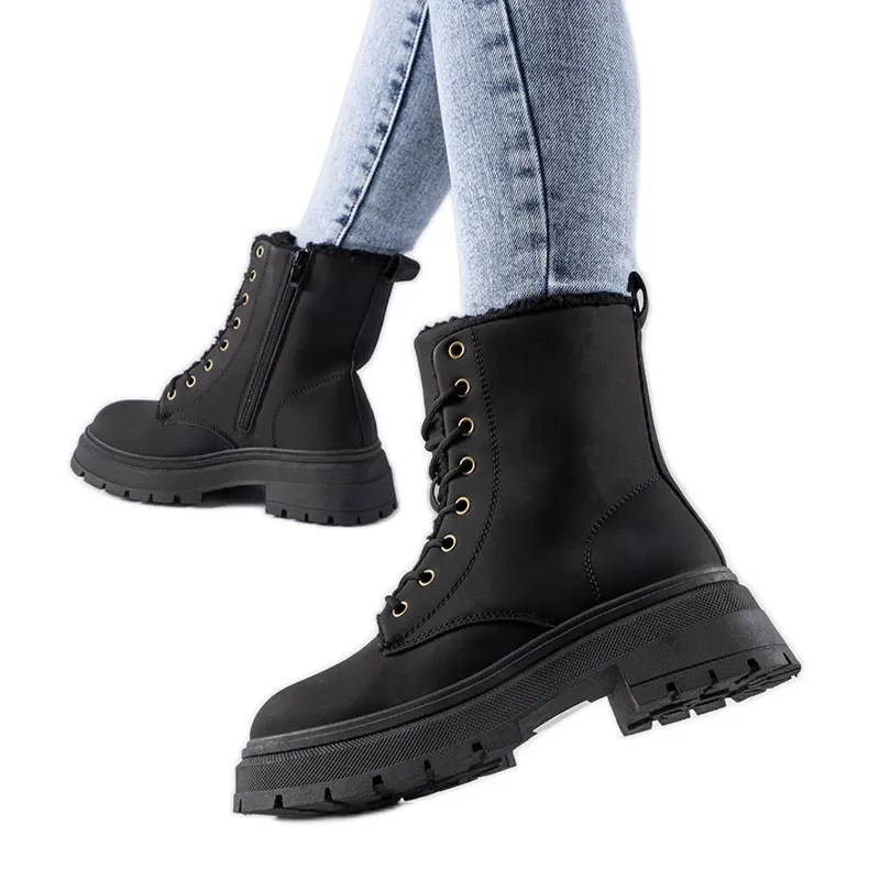 Insulated Black Tadasuni Boots