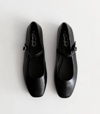 Black Mary Jane Pumps New Look