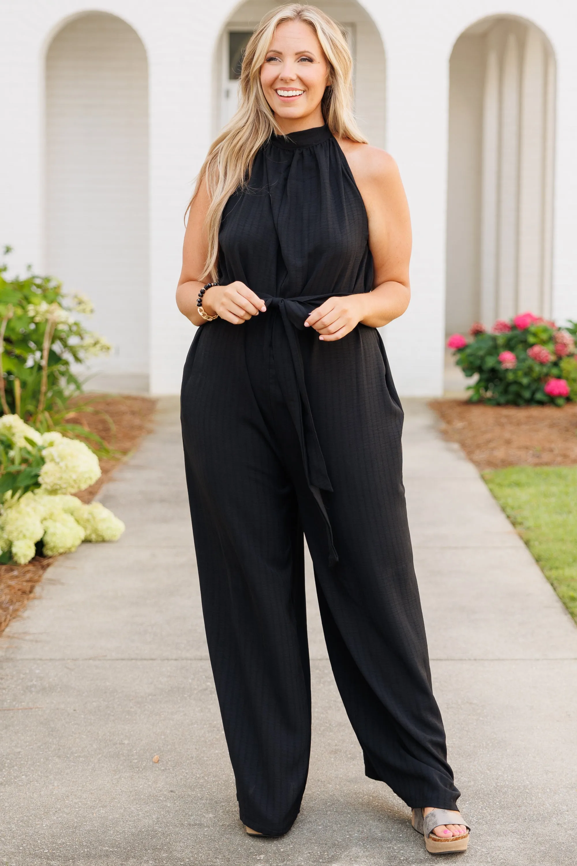 Black Stunning Essence Jumpsuit