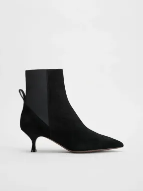 Black Suede Molleone Boots