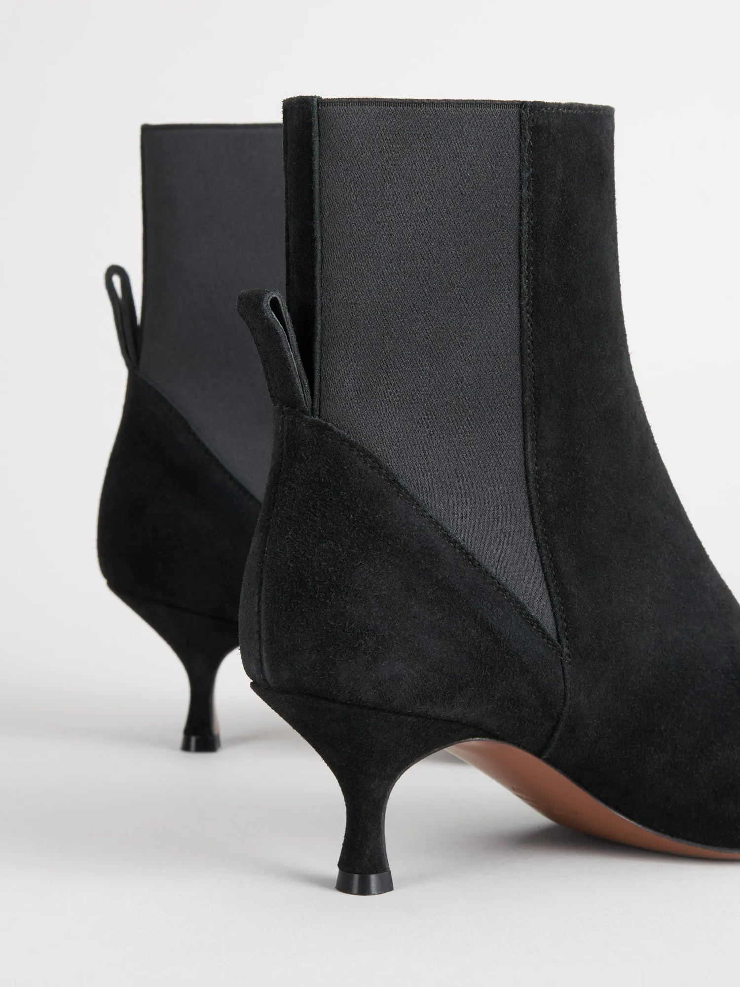 Black Suede Molleone Boots