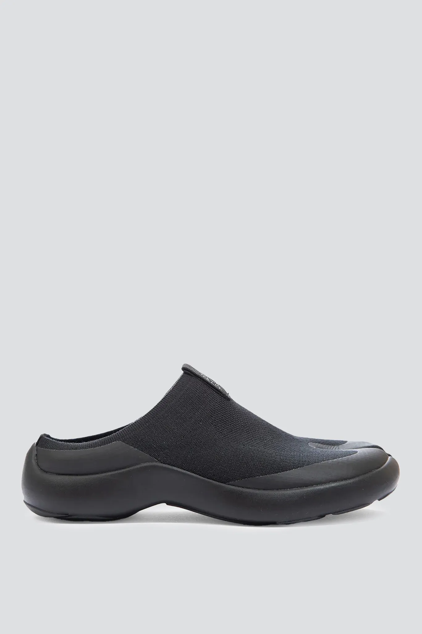 Black Tabi Slip-On Shoes