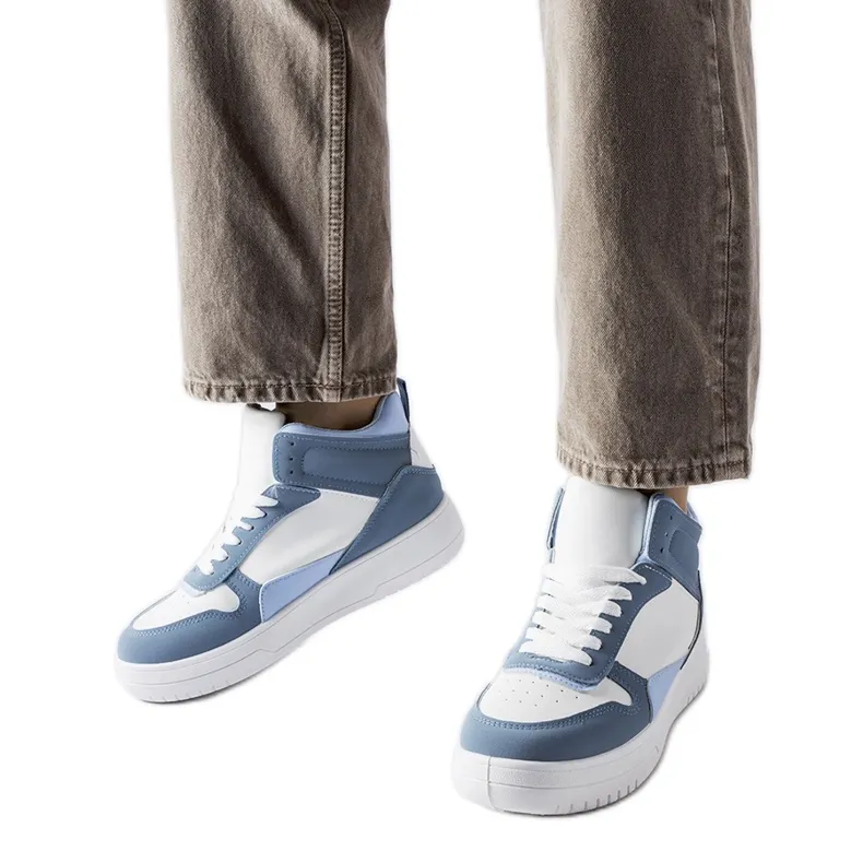 Blue Adite high-top sneakers