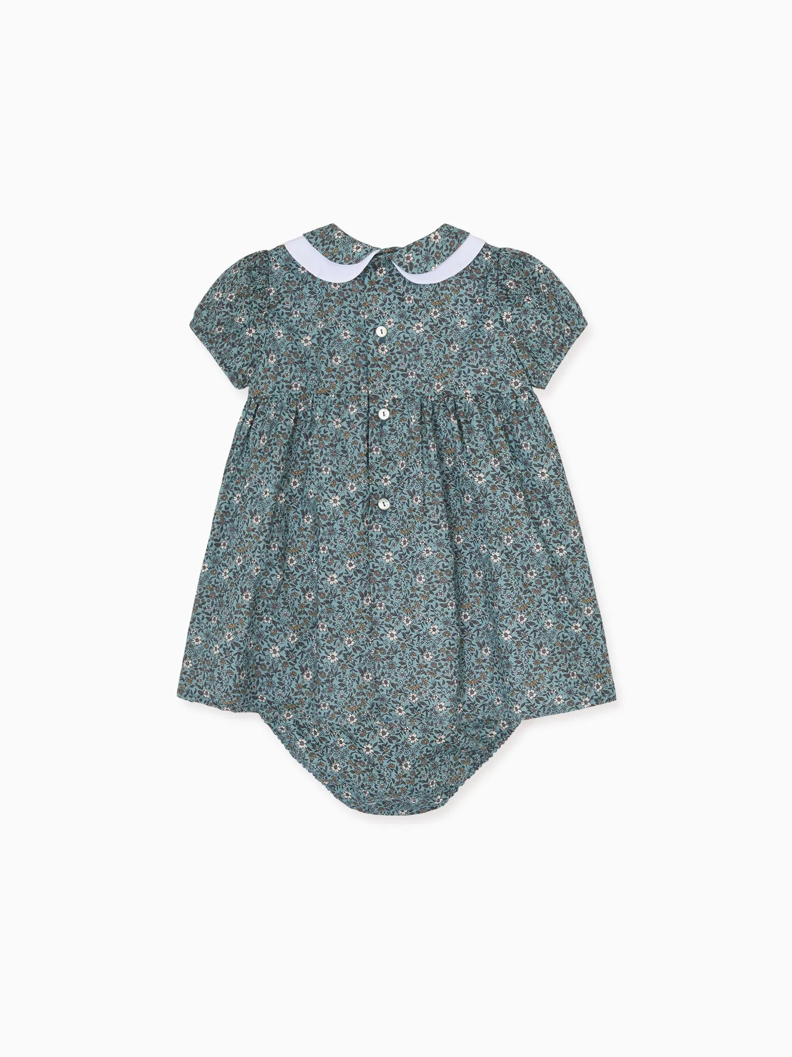 Blue Floral Ines Baby Girl Set