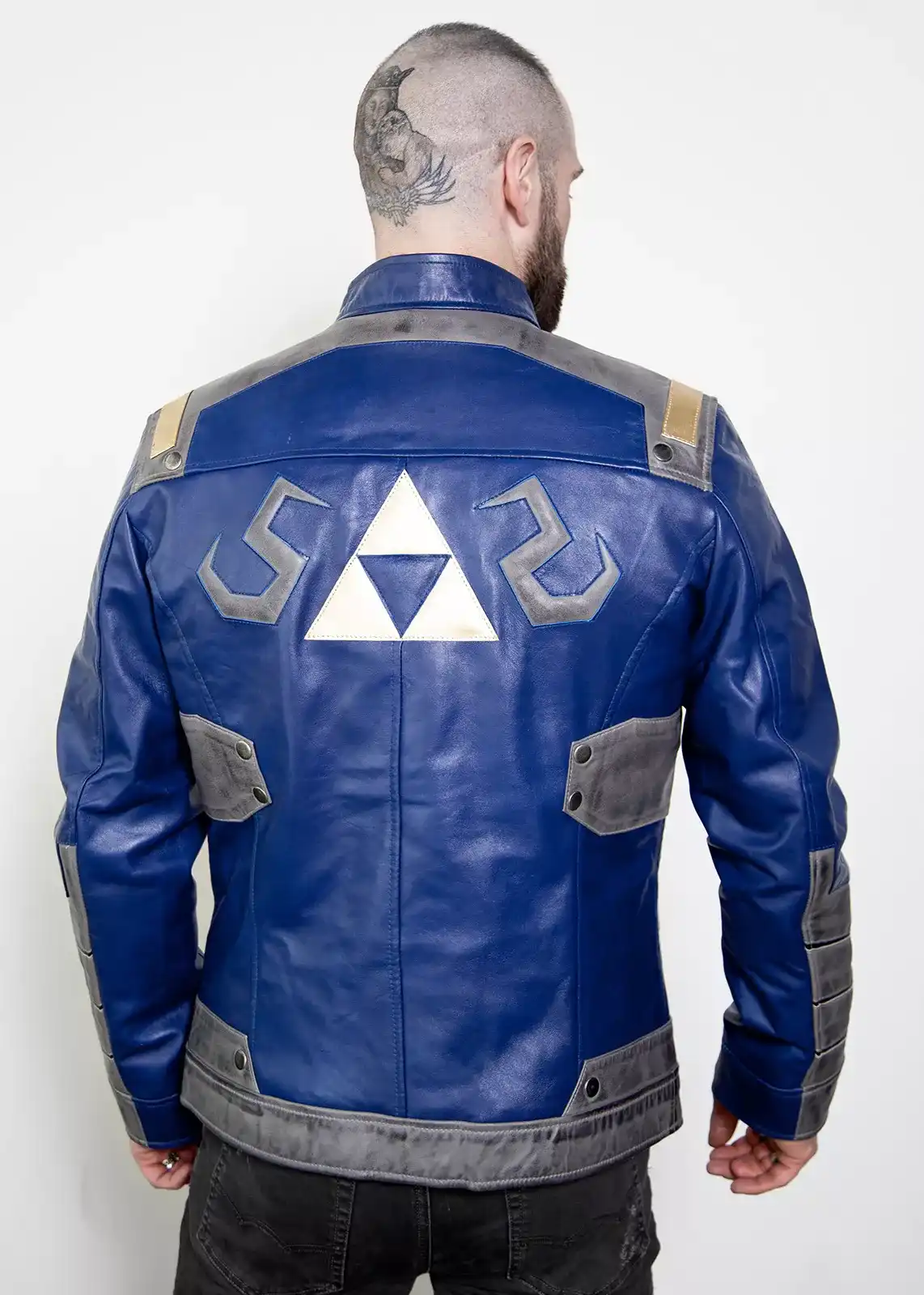 Blue Leather Legendary Jacket | Legend of Zelda Jacket