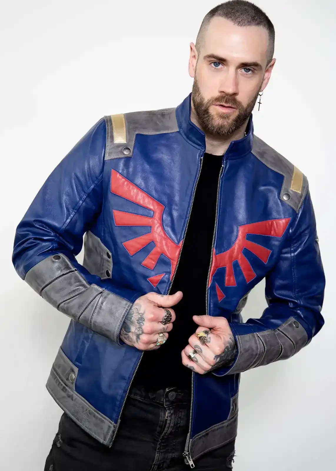 Blue Leather Legendary Jacket | Legend of Zelda Jacket