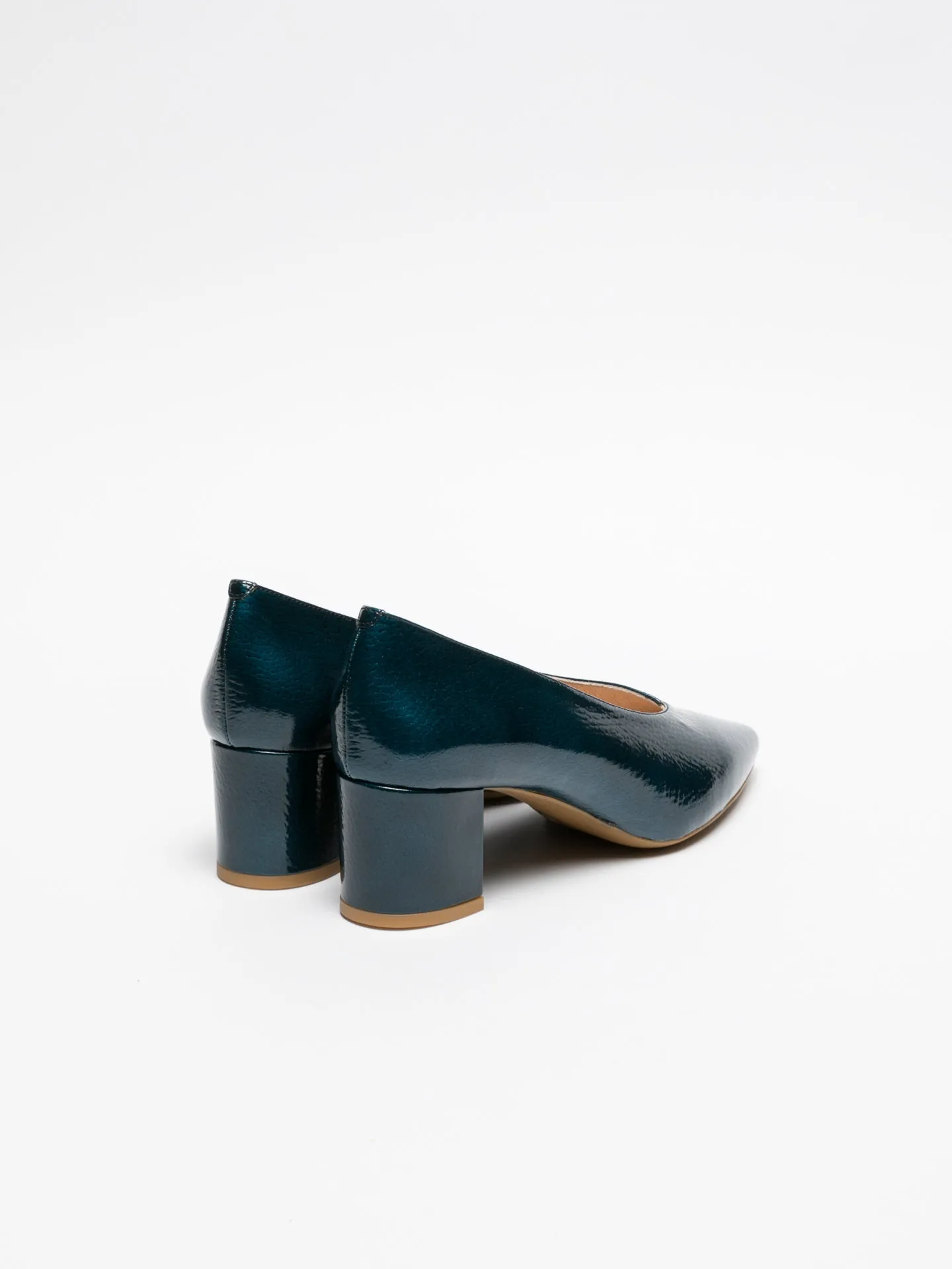 Blue Pointed Toe Shoes