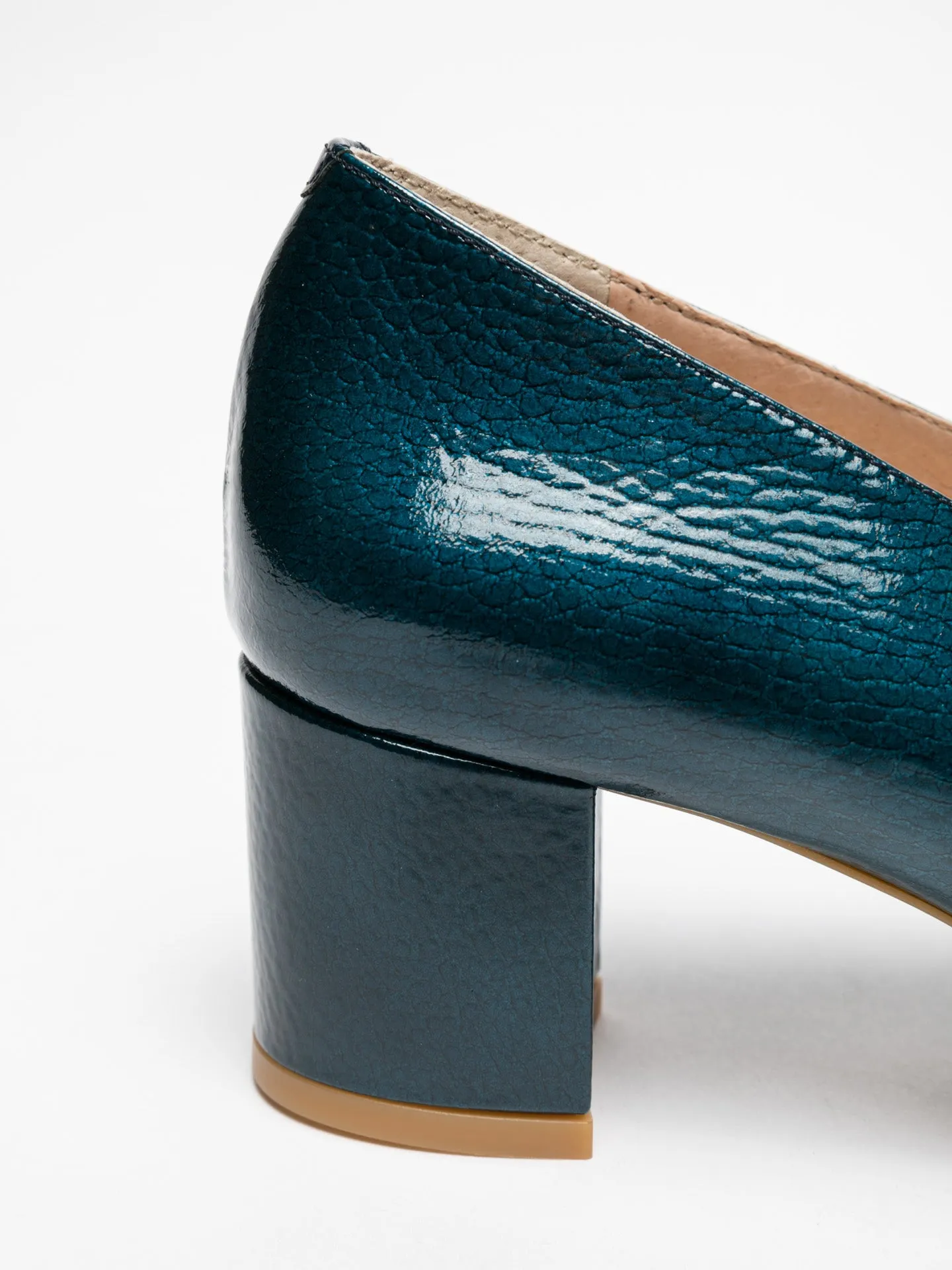 Blue Pointed Toe Shoes