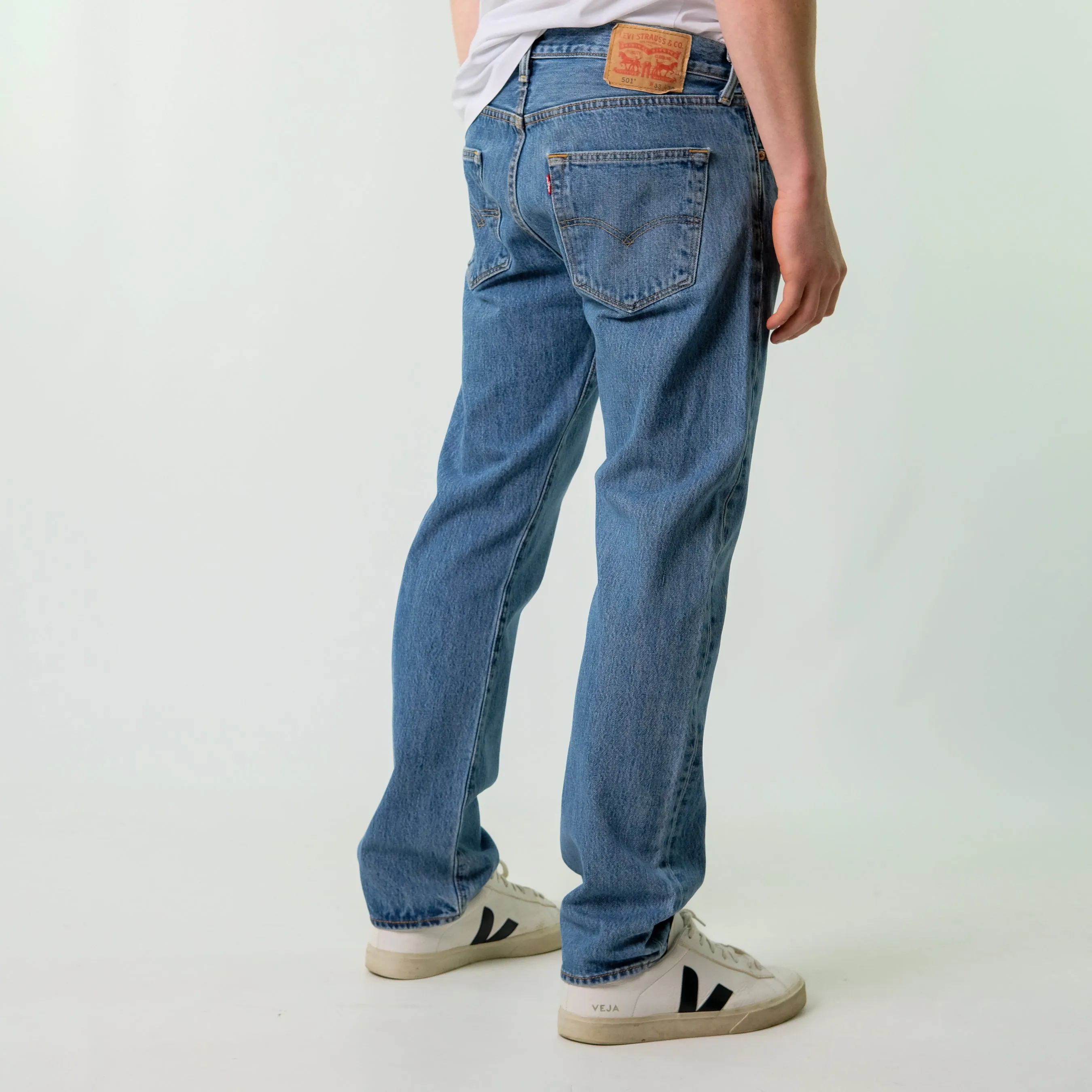 Blue y2ks Levi's Denim Jeans Baggy Pants (32x30)