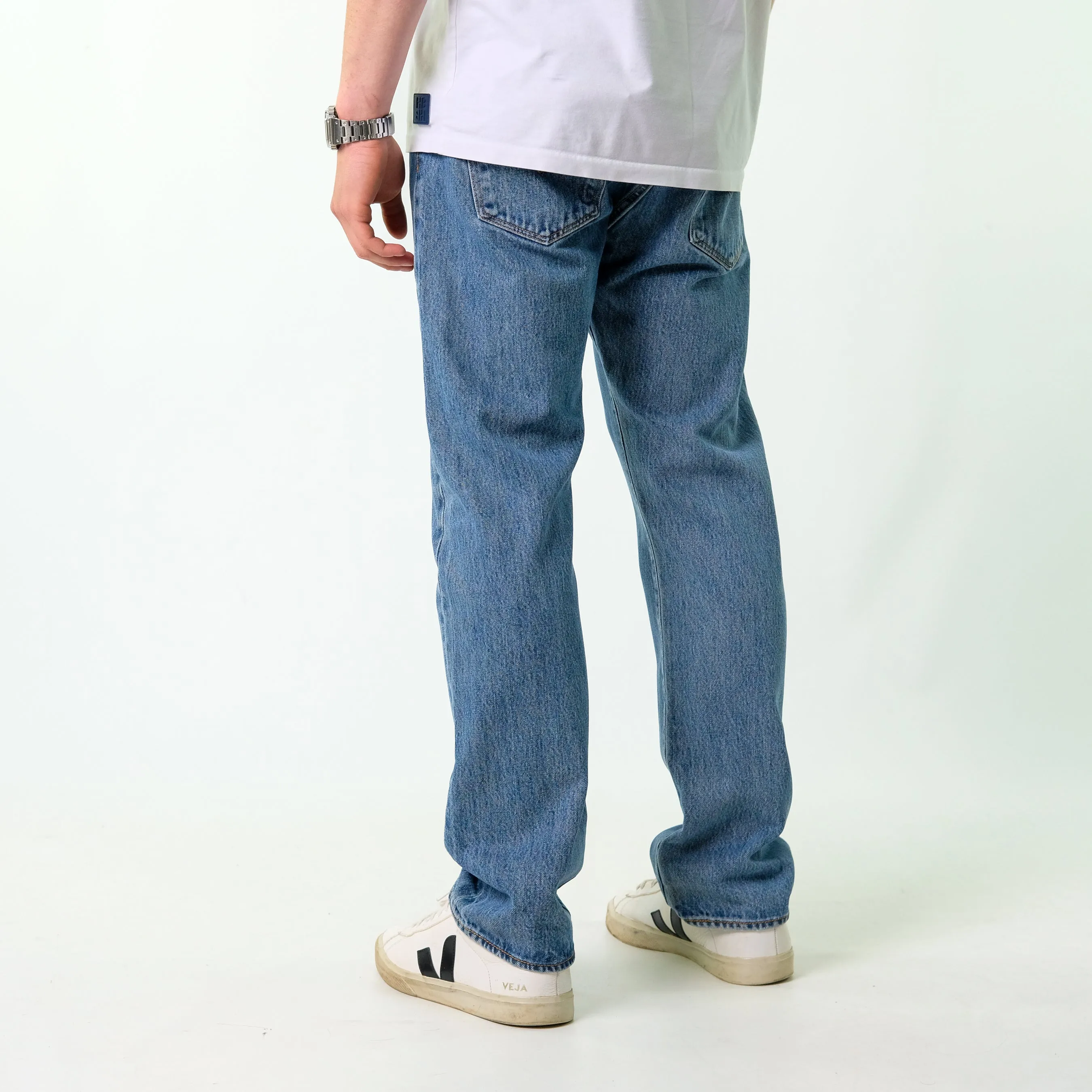 Blue y2ks Levi's Denim Jeans Baggy Pants (32x30)