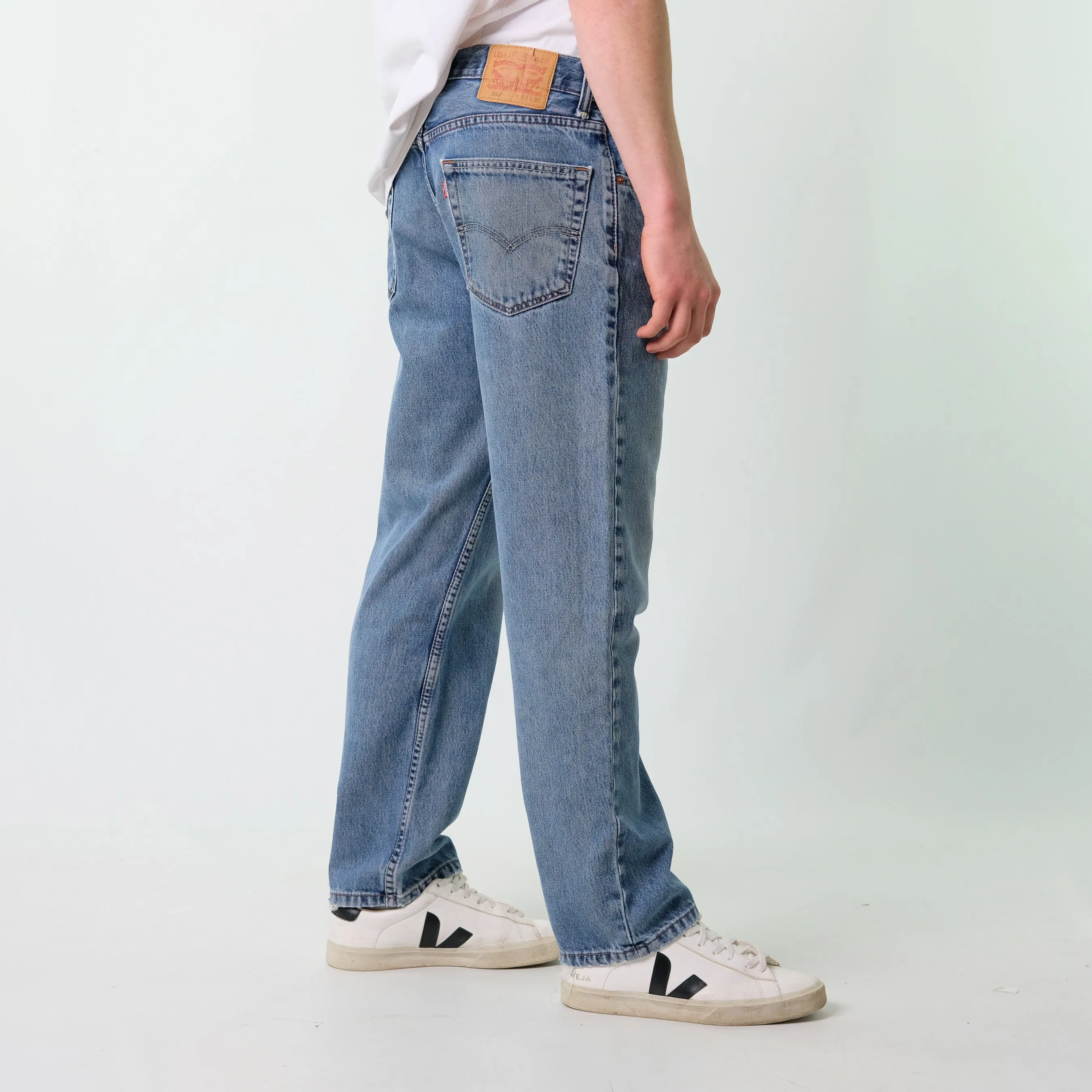 Blue y2ks Levi's Denim Jeans Baggy Pants (33x30)